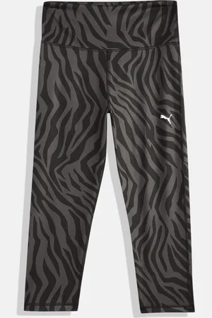 PUMA Girls dryCELL TRAIN FAVORITE Youth Three-Fourth Training Tights
