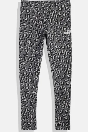 PUMA Girls ESS+ Animal Printed Leggings