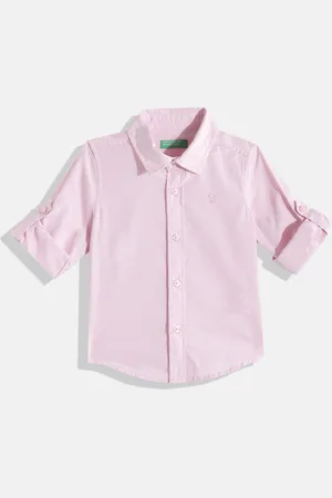 Benetton Boys Casual Pure Cotton Shirt