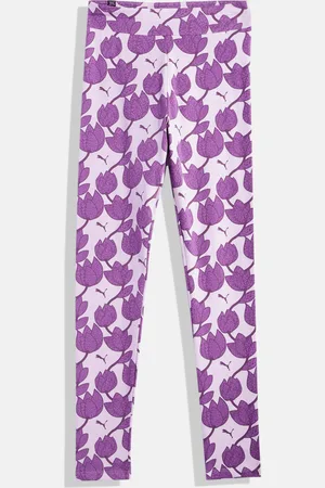 PUMA Girls ESS+ Blossom Floral Printed Leggings