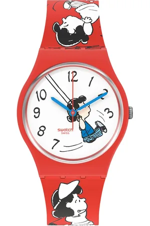 Swatch Unisex Printed Analogue Watch SO28Z106