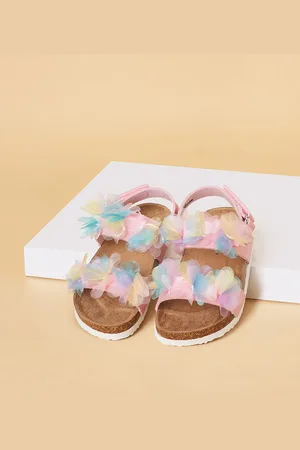 Pantaloons Girls Embellished Open Toe Flats