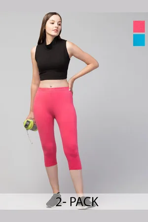 Apraa & Parma Clothing Women Pack Of 2 Mid-Rise Skinny Fit Capris