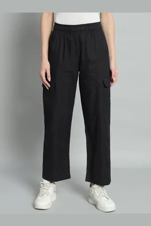 Chemistry Women Relaxed Straight Fit High-Rise Cargo trouser