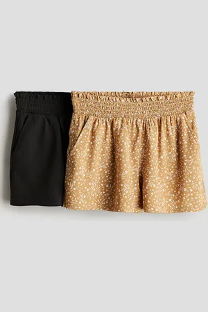 H&M Girls 2-Pack Pull-On Shorts
