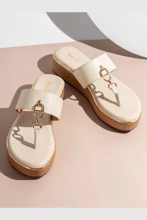 Inc 5 Women Open Toe Flatform Heel Sandals