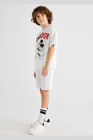 Koton Boys Mid-Rise Pure Cotton Shorts