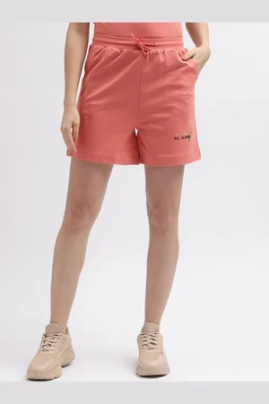 ICONIC Women Regular Fit Mid-Rise Shorts