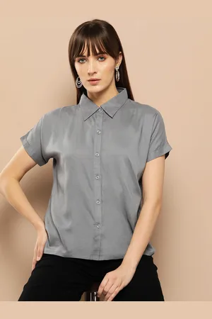 Chemistry Women Standard Solid Casual Shirt