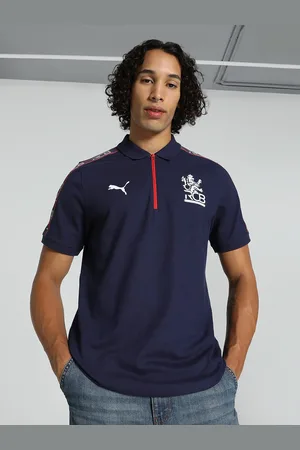 PUMA X RCB Polo Collar Cotton Official T-Shirt