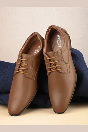 Invictus Men Round Toe Formal Derbys