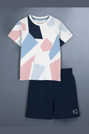 HELLCAT Girls Printed T-shirt with Shorts