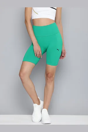 PUMA Women Shapeluxe Slim Fit High-Rise Training Biker Shorts