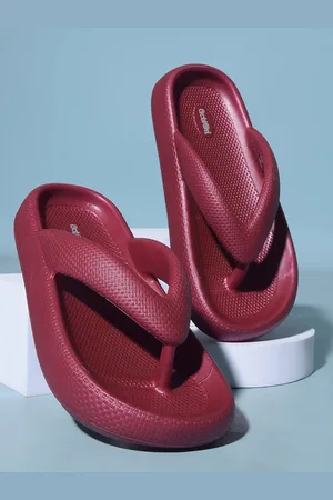 ACTION Women Self Design Thong Flip-Flops