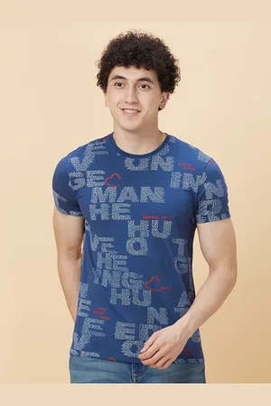 Being Human Typography Printed Round Neck Short Sleeves T-shirt