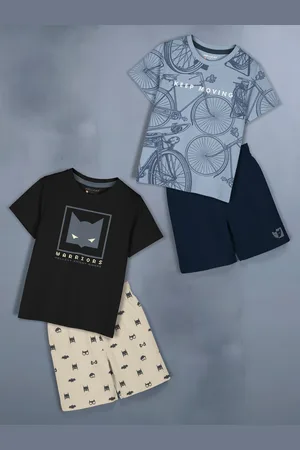 HELLCAT Pack of 2 Girls Printed Clothing Sets