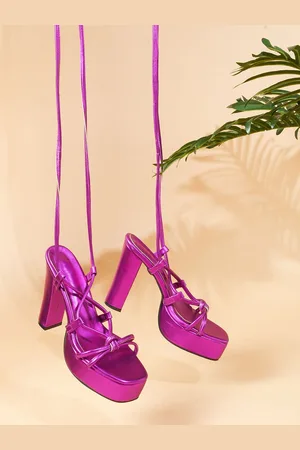TRY ME Open Toe Platform Heel Gladiators