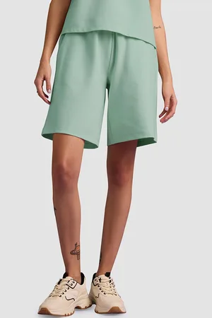 Muvazo Women Mid-Rise Shorts