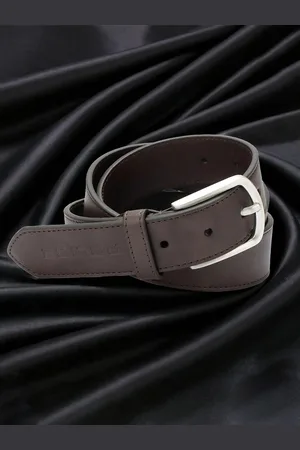 Police Men Slim Formal Belt