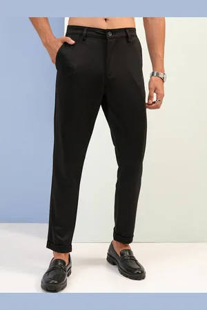 Highlander Men Knitted Slim Fit Chinos Trouser