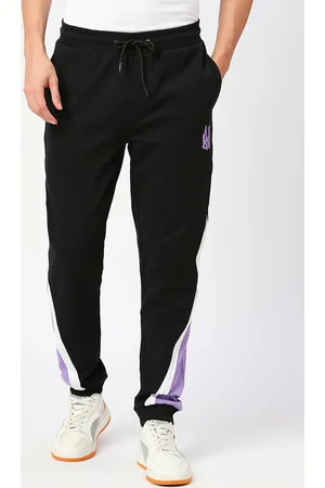Being Human Men Printed Mide-Rise Joggers