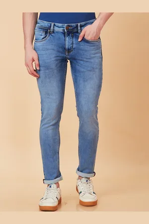 Being Human Men Skinny Fit Heavy Fade Clean Look Stretchable Jeans