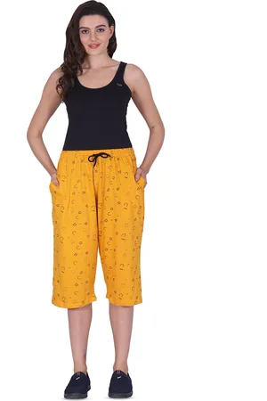 BAESD Women Printed Cotton Capris
