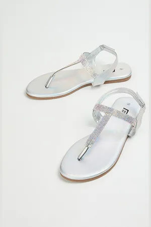 Lifestyle Girls Embellished T-Strap Flats