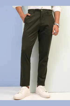 Highlander Men Soft Feel Twill Chino Trousers
