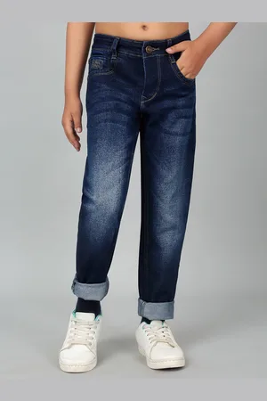 CANTABIL Boys Heavy Fade Stretchable Jeans