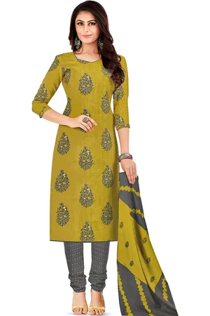 Miraan Printed Pure Cotton Unstitched Dress Material