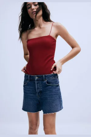 H&M Women Cotton Denim Shorts