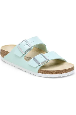 Birkenstock Narrow Width Arizona Bs Bf Open Toe Flats With Buckles