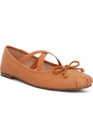 London Rag Bow Detailed Ballerinas