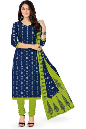 Miraan Printed Pure Cotton Unstitched Dress Material