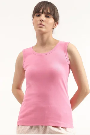 Benetton Round Neck Sleeveless Tank Top