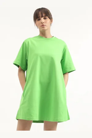 Benetton Cotton A-Line Dress