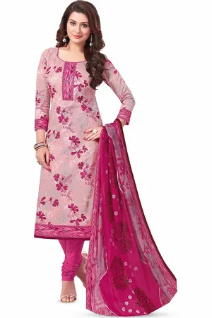 Miraan Printed Pure Cotton Unstitched Dress Material