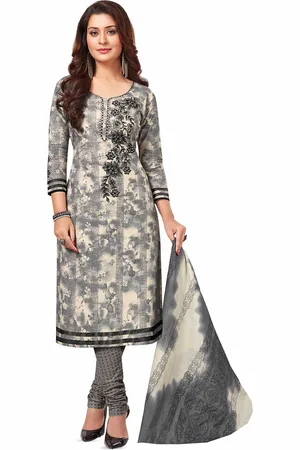 Miraan Printed Pure Cotton Unstitched Dress Material