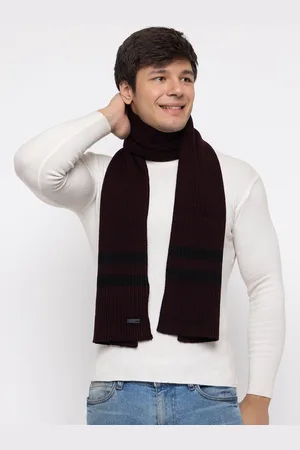 513 Clothing Men Striped Acrylic Mufflers