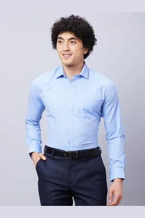 Park Avenue Slim Fit Spread Collar Long Sleeves Formal Shirt