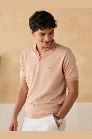 Andamen Polo Collar Cotton T-shirt