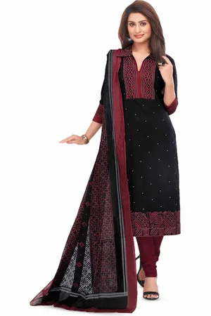 Miraan Printed Pure Cotton Unstitched Dress Material