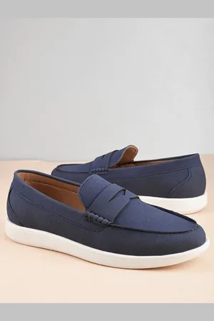 Mast & Harbour Men Memory Foam Lightweight Penny Loafers