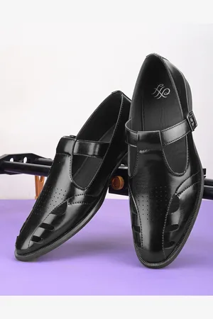 House of Pataudi Men Shoe-Style Sandals
