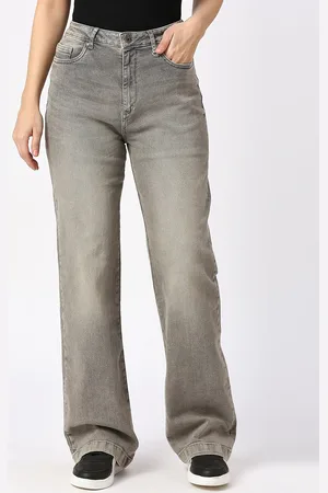 Being Human Women Relaxed Fit High-Rise Heavy Fade Jeans