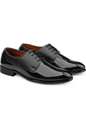 BXXY Men Round Toe Formal Derbys