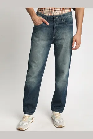 Bene Kleed Men Relaxed Fit Clean Look Tinted Pure Cotton Jeans