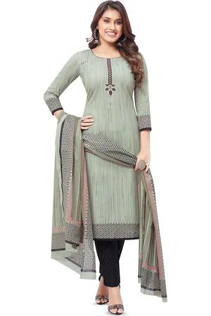 Miraan Printed Pure Cotton Unstitched Dress Material