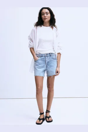 H&M Women Cotton Denim Shorts